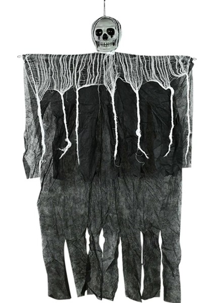 Bfs Ürpertici Kuru Kafa Korku Hayalet Saçaklı Dekor 90X50 cm modelleri