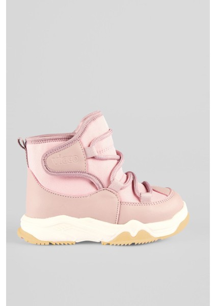 22-30 Numara Içi Kürklü Günlük Unisex Kız- Erkek Çocuk Bot Kar Botu