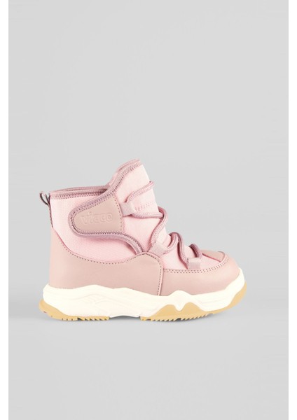 22-30 Numara Içi Kürklü Günlük Unisex Kız- Erkek Çocuk Bot Kar Botu