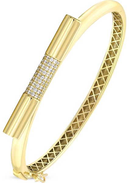 Tasarım Altın Kelepçe - 14K