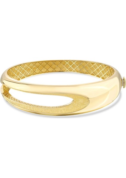 Tasarım Altın Kelepçe Bilezik - 14K