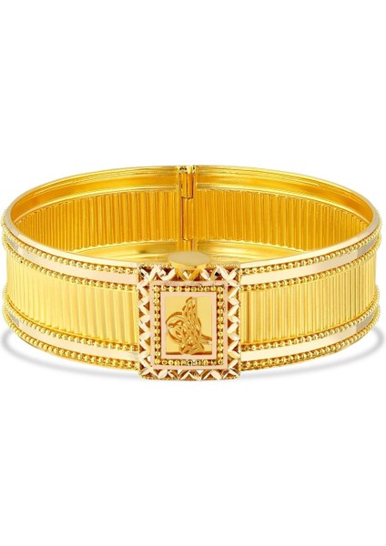 Tasarım Altın Kelepçe - 14K