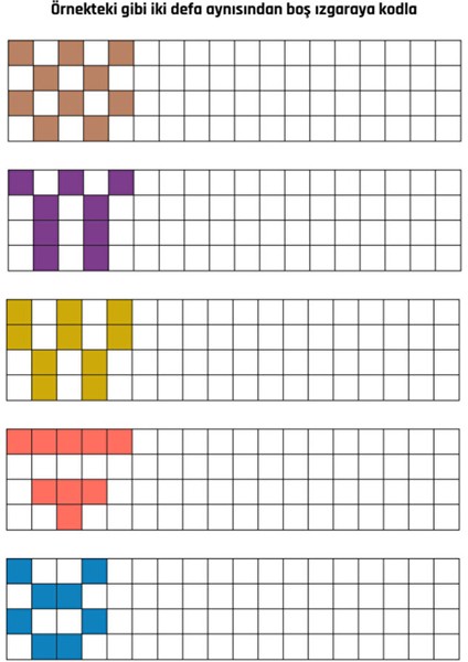 Kodlamalı Eşleştirme Kitabı (Spiralli Kitap – Laminasyonlu Kodlama Ekleri) fırsatları