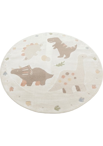 Minizoo 07 Cream Multy Q Canlı Renklere Sahip Hayvan Figürlü Bebek ve Çocuk Odası Halısı indirimleri