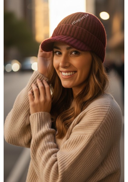 Premium Soft Örgü Şapka / Bere - Siperli Kışlık Cap Şapka modelleri