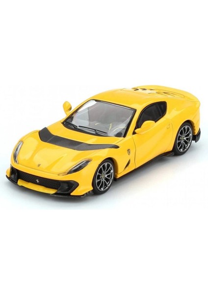 Bfs Mini Gt 1/64 Bbr Ferrari 812 Competizione Giallo Modena