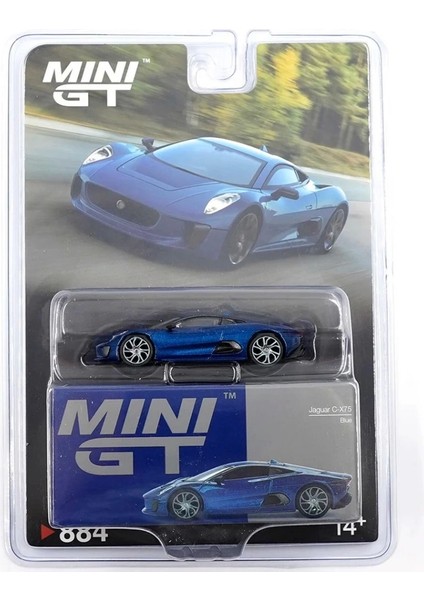 Bfs Mini Gt 1/64 Jaguar C-X75 Blue fırsatları