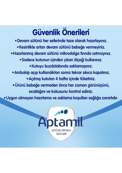 Bfs Aptamil Devam Sütü Maması No3 9-12 Ay 800 gr fiyatları