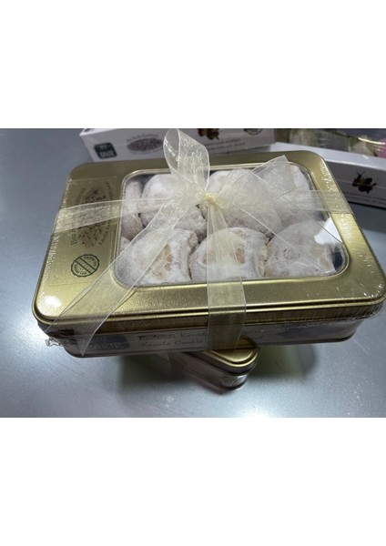 Boz Kavala Kurabiyesi Teneke Kutuda 500 gr