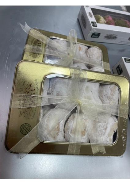 Boz Kavala Kurabiyesi Teneke Kutuda 500 gr fiyatları