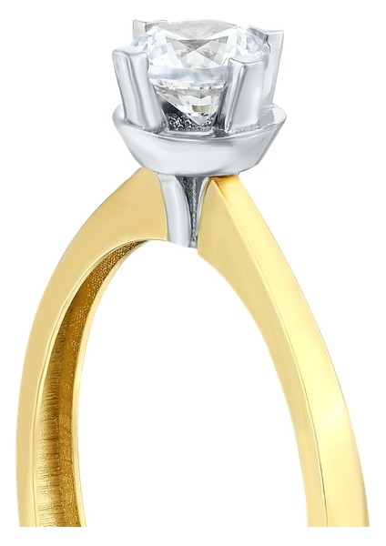 Altın Tektaş Yüzük - 14K