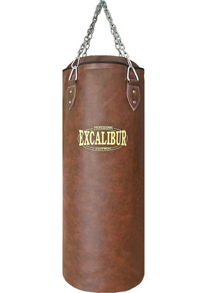 Klasik Boks Torbası 90 x 35 cm Kahve