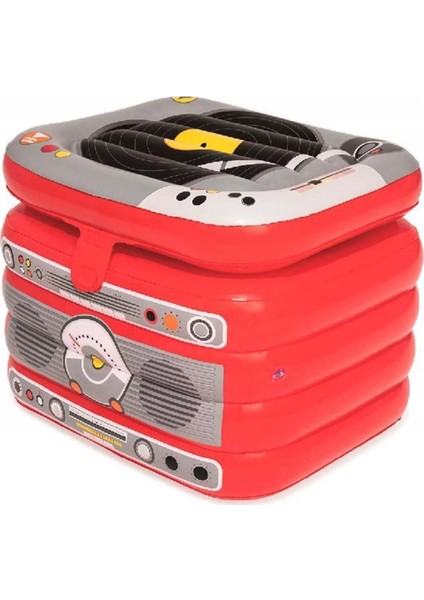 Bfs Bestway Retromusic Portatif Şişme Buzdolabı 31 Litre