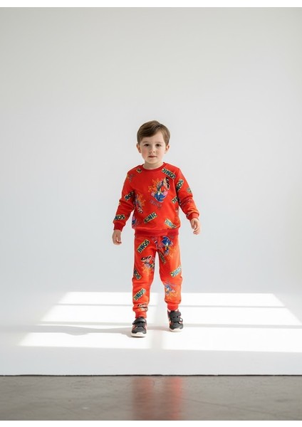 Renkli Alt Üst Takım Pijama Takımı (Kalıbı Dar)