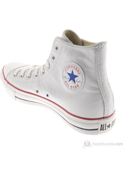 Chuck Taylor All Star Hi Deri Unisex Beyaz Sneaker.100 fiyatları