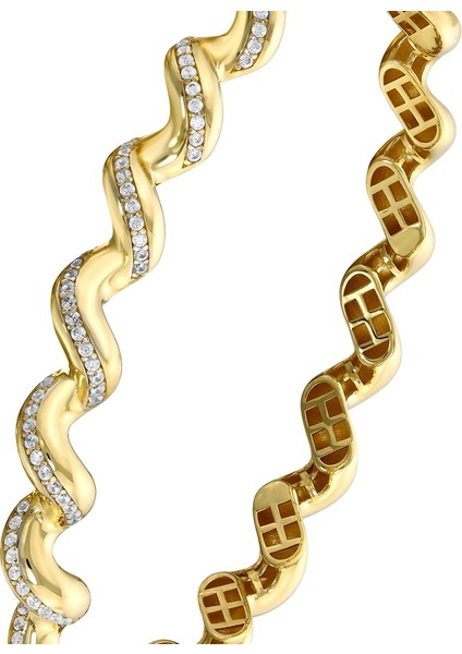 Tasarım Altın Kelepçe - 14K