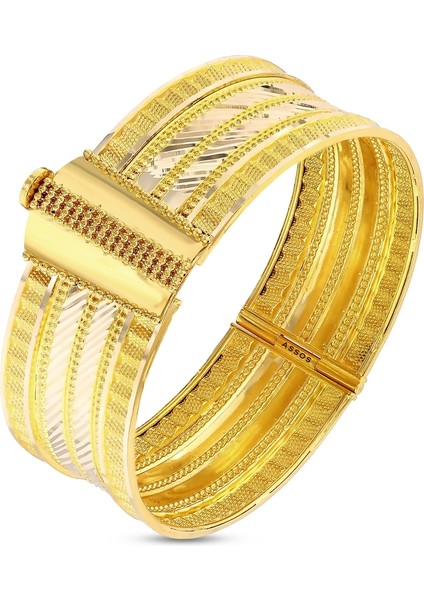 Altın Kelepçe Bilezik - 14K