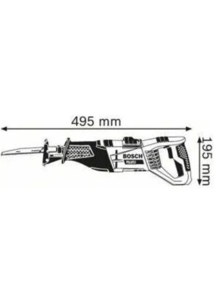 GSA 1100 E Profesyonel Tilki Kuyruğu Testere-Kılıç Testere
