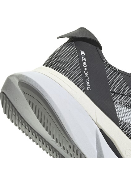 Adizero Boston 12 Kadın Siyah Yol Koşusu Ayakkabısı
