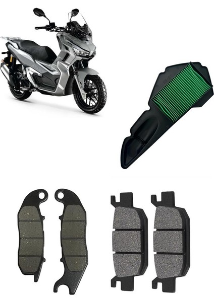 Rks Veloce 150 Bakım Seti Ön-Arka Balata ve Hava Filtresi