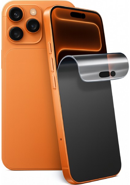 Apple iPhone 17 Pro Max Gizlilik Privacy (Hayalet) Ekran Koruyucu Hidrojel Şeffaf