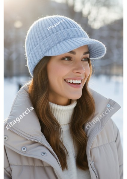 Premium Soft Örgü Şapka / Bere - Siperli Kışlık Cap Şapka fırsatları