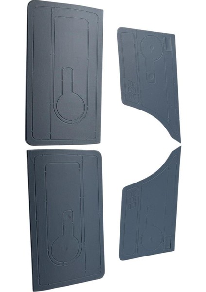 Tofaş Şahin, Kartal Kapı Döşemesi Takımı (4 Kapı, Düz, Siyah)