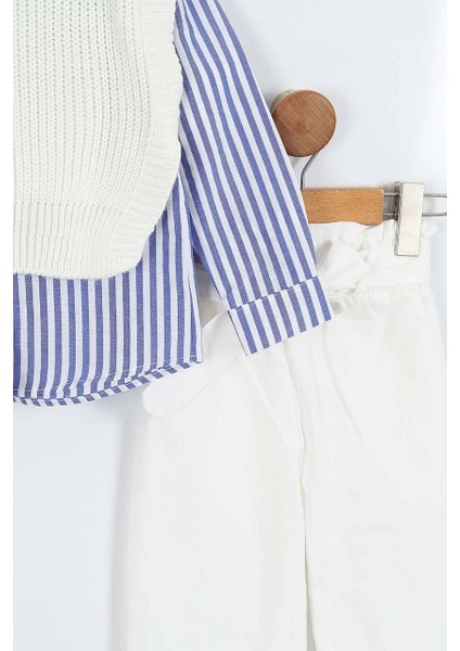 Kız Çocuk Alt Üst Takım 3parça Kaliteli Kumaş indirimleri