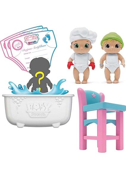 Bfs Baby Secrets Sürpriz Figür ve Bebek Arabası Seti fırsatları