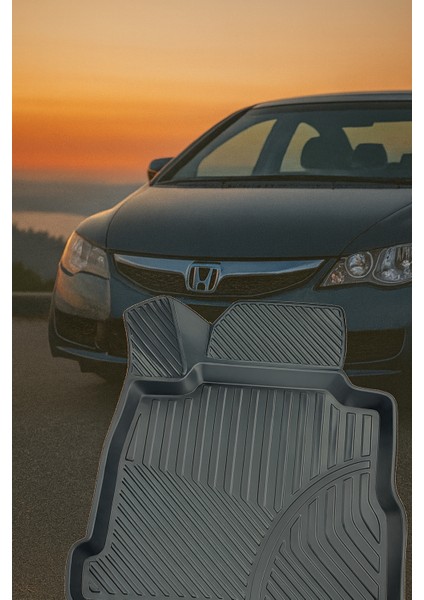 Honda Civic Fd6 2007-2011 Uyumlu 3D Oto Paspas Premium modelleri