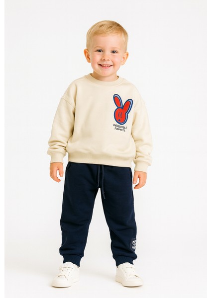 Erkek Çocuk Fantastic Baskılı Alt-Üst Takım Lacivert fiyatları