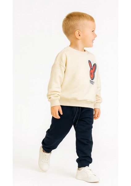 Erkek Çocuk Fantastic Baskılı Alt-Üst Takım Lacivert modelleri