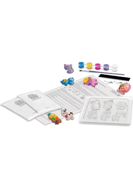 Bfs 4m Sevimli Hayvanlar Kalıp ve Boyama Seti fırsatları