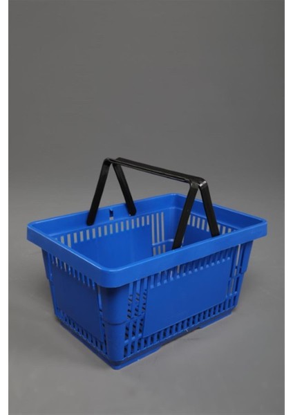 Market Plastik El Sepeti Mavi 22 Lt