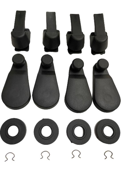 Tofaş Uyumlu Kapı ve Cam Kolu 12 Parça Set – Doğan Slx, Kartal, Şahin