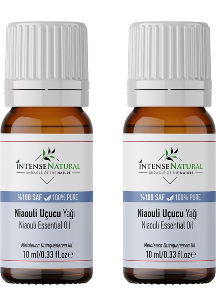 Nioli Uçucu Yağı 10 ml x 2 %100 Saf ve Doğal Niaouli Essential Oil