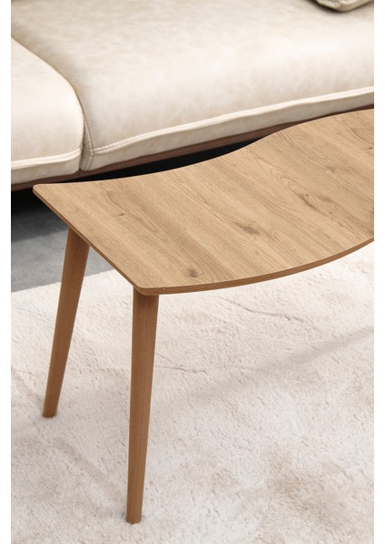 Salsa Mdf Ahşap Orta Sehpa - Meşe fiyatları