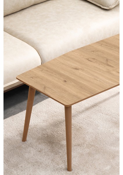 Vega Mdf Ahşap Orta Sehpa - Meşe fiyatları