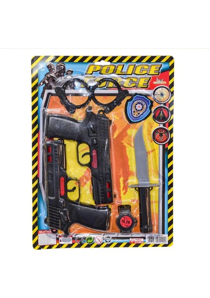 Bfs Nessiworld 120 Kartela Polis Oyun Seti -Aydede