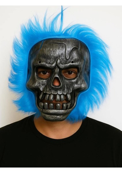 Bfs Cadılar Bayramı Lacivert Saçlı Maske fiyatları