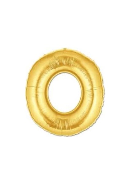 Bfs Nessiworld O Harf Folyo Balon Altın Renk 40 Inç