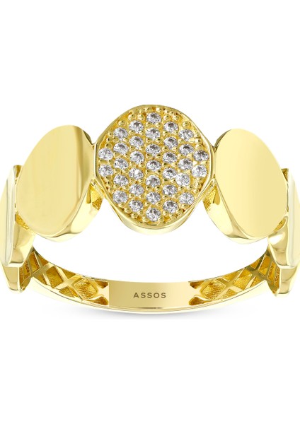 Altın Tasarım Yüzük - 14K