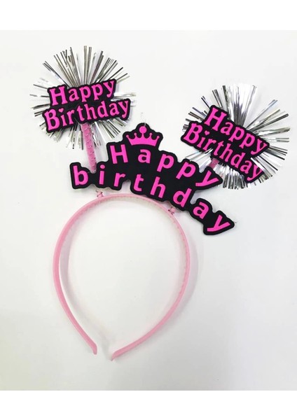 Bfs Nessiworld Happy Birthday Neon Renk Doğum Günü Tacı 12 Adet indirimleri