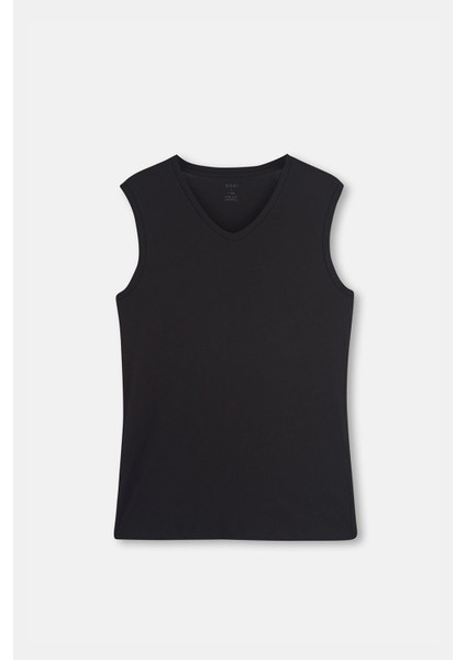 Erkek %100 Pamuk 2'li Paket V Yaka Kolsuz Atlet D1070 fiyatları