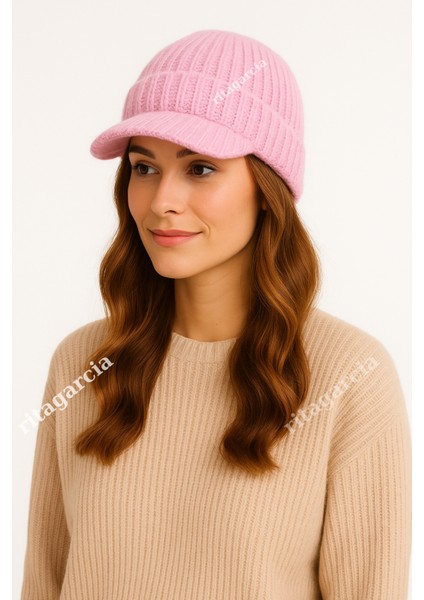 Premium Soft Örgü Şapka / Bere - Siperli Kışlık Cap Şapka fırsatları