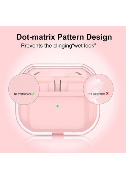 Samsung Galaxy Buds3 ve Buds3 Pro Uyumlu Şeffaf Pembe Kılıf, Kulaklık Ipi ve Temizleme Kalemi Seti fırsatları