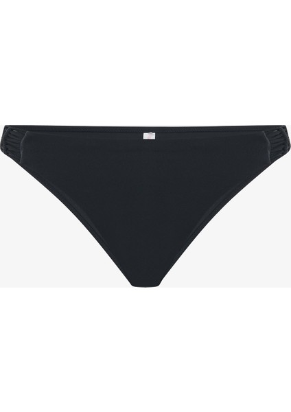 Siyah Macrame Düşük Bel Bikini Altı