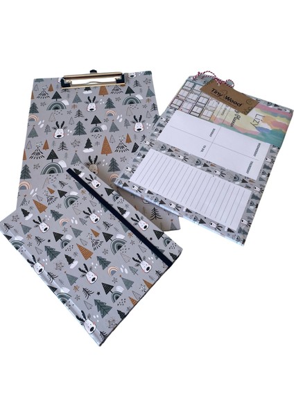 Sekreterlik Dosyası, Defter ve Haftalık Planlayıcı 3’lü Kırtasiye Seti – Okul ve Ofis Hediye Seti fiyatları