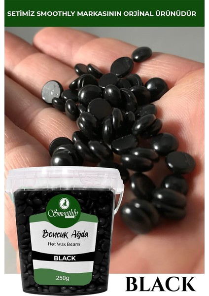 2 Adet 250GR Soyulabilen Siyah Boncuk Ağda Seti, Ağda Isıtıcı Makine, Tüy Losyon, modelleri