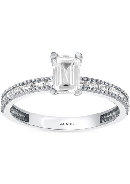 Altın Baget Yüzük - 14K